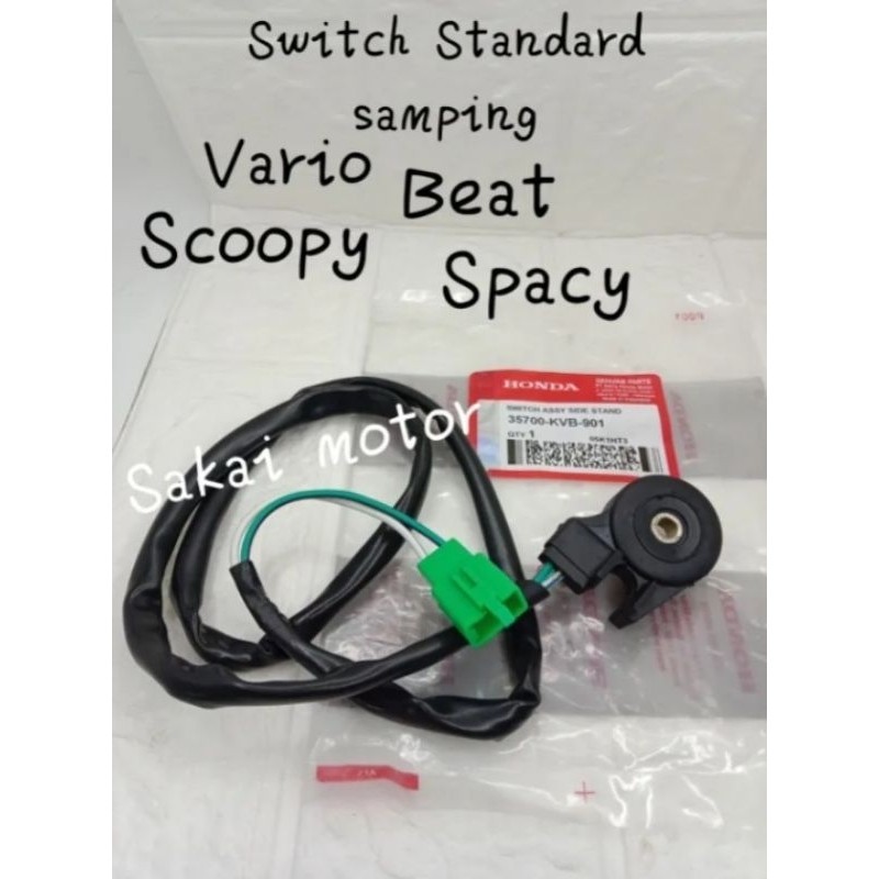 SWITCH SENSOR STANDAR SAMPING KVB VARIO BEAT SCOOPY SPACY STANDARD SAMPING ORIGINAL