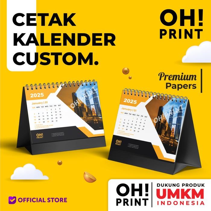 

Cetak Kalender Meja Custom | Print Kalender Custom Design - Everyday Smooth