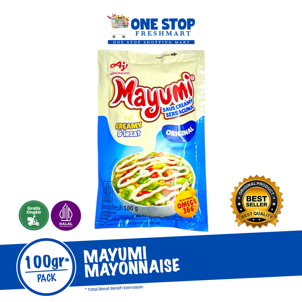 

MAYUMI MAYONNAISE SAUS CREAMY SERBAGUNA 100GR