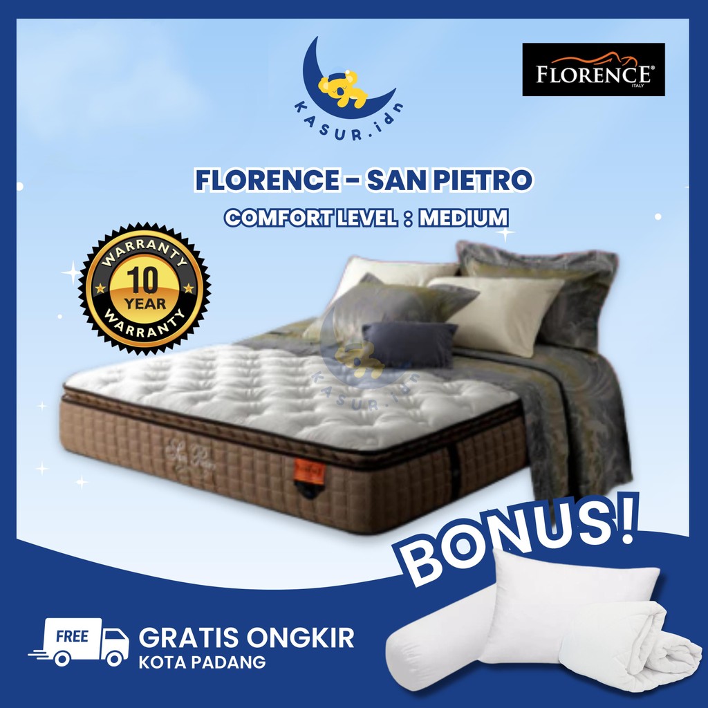 FLORENCE SPRINGBED TYPE SAN PIETRO | MATRAS ONLY | KASUR FLORENCE SAN PIETRO