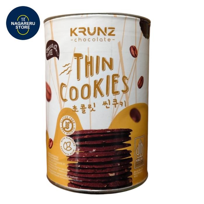 

Woca krunz chocolate thin cookies espresso coffee 90gr