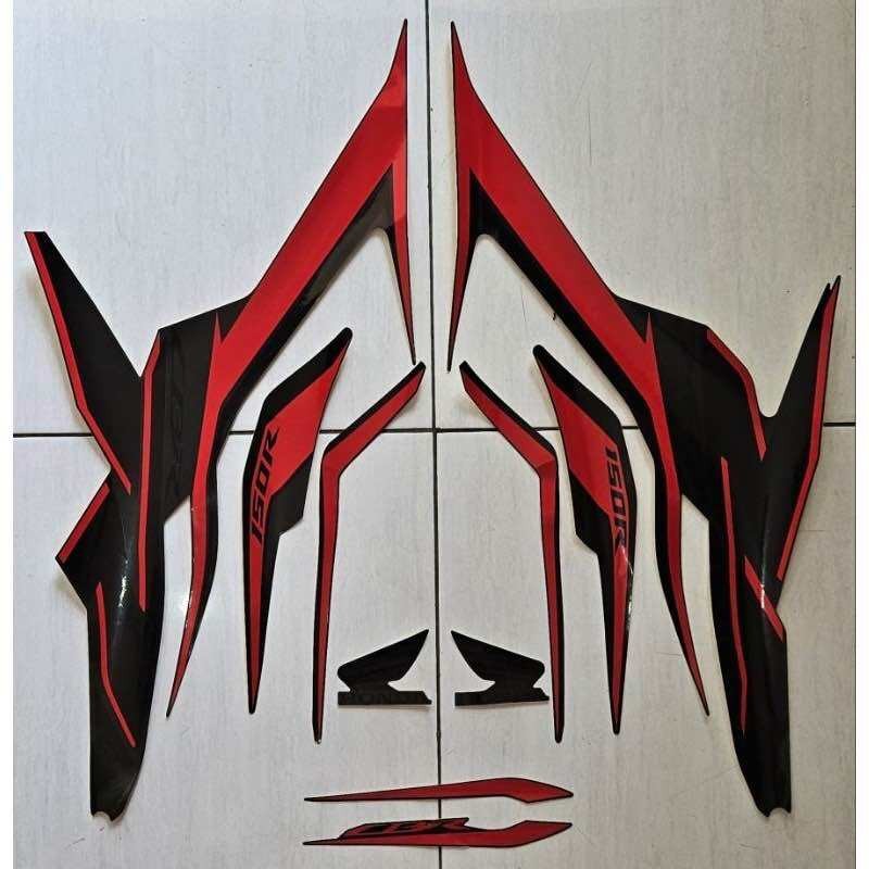 (COD) Striping Ori Honda CBR 150R new facelift 2021 2022 Dominator Matte Black std bodi honda cbr ne