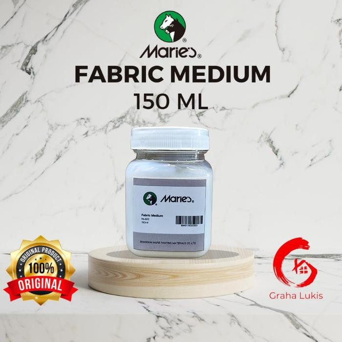 

Maries Fabric Medium 150 ml dan 50 ml - Medium Bahan Fabric - 150ml