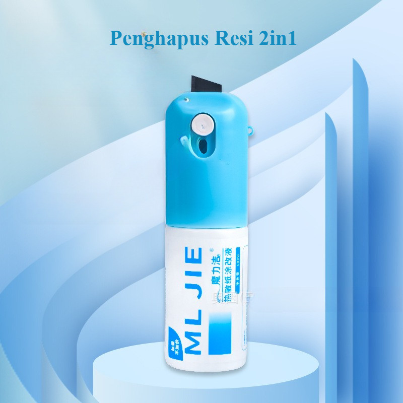 

Stempel Penghapus Resi 2in1 Cutter Pembuka Paket Alat Packing Serbaguna