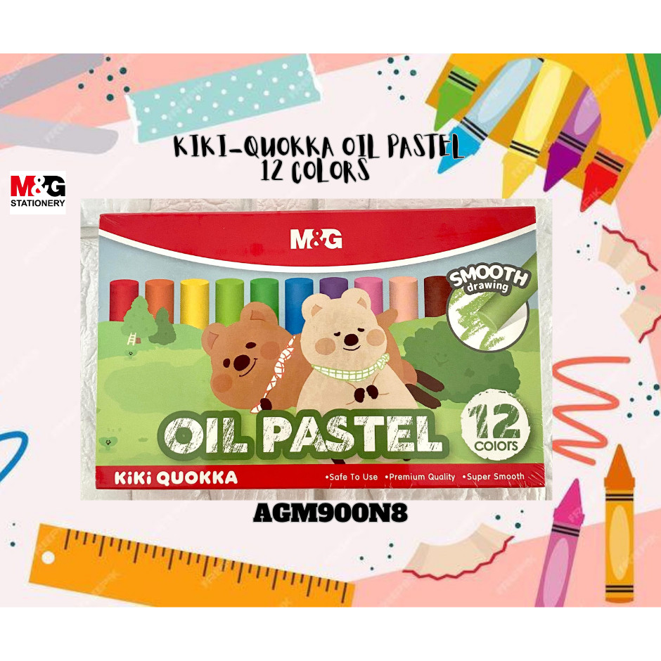 

M&G KIKI-QUOKKA Oil Pastel 12 colors AGM900N8