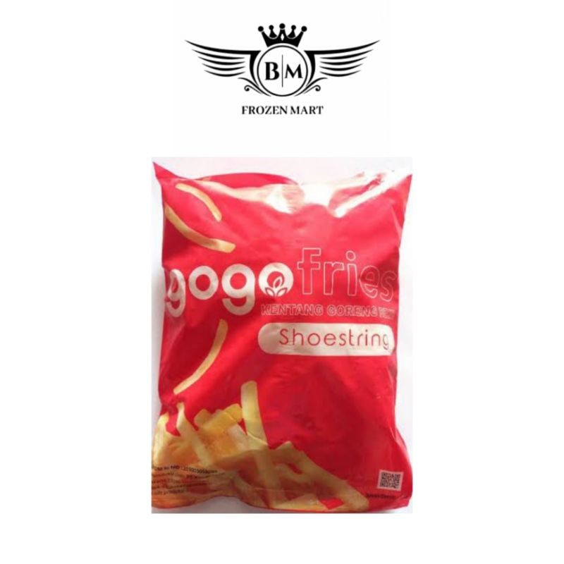 

Kentang Shoestring 1kg Gogofries Same Day Delivery