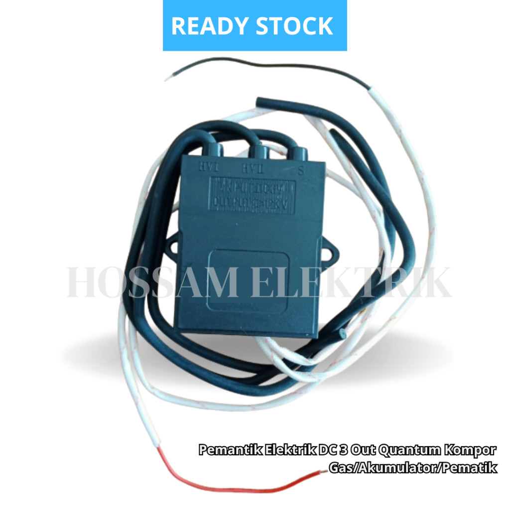 Pemantik Kompor Gas Elektrik Pematik Elektrik DC 3 Out Quantum Kompor Gas Pemantik Api