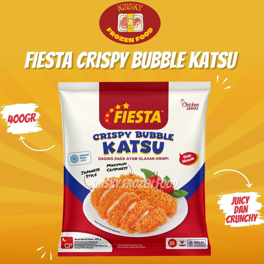

FIESTA CRISPY BUBBLE KATSU 400GR