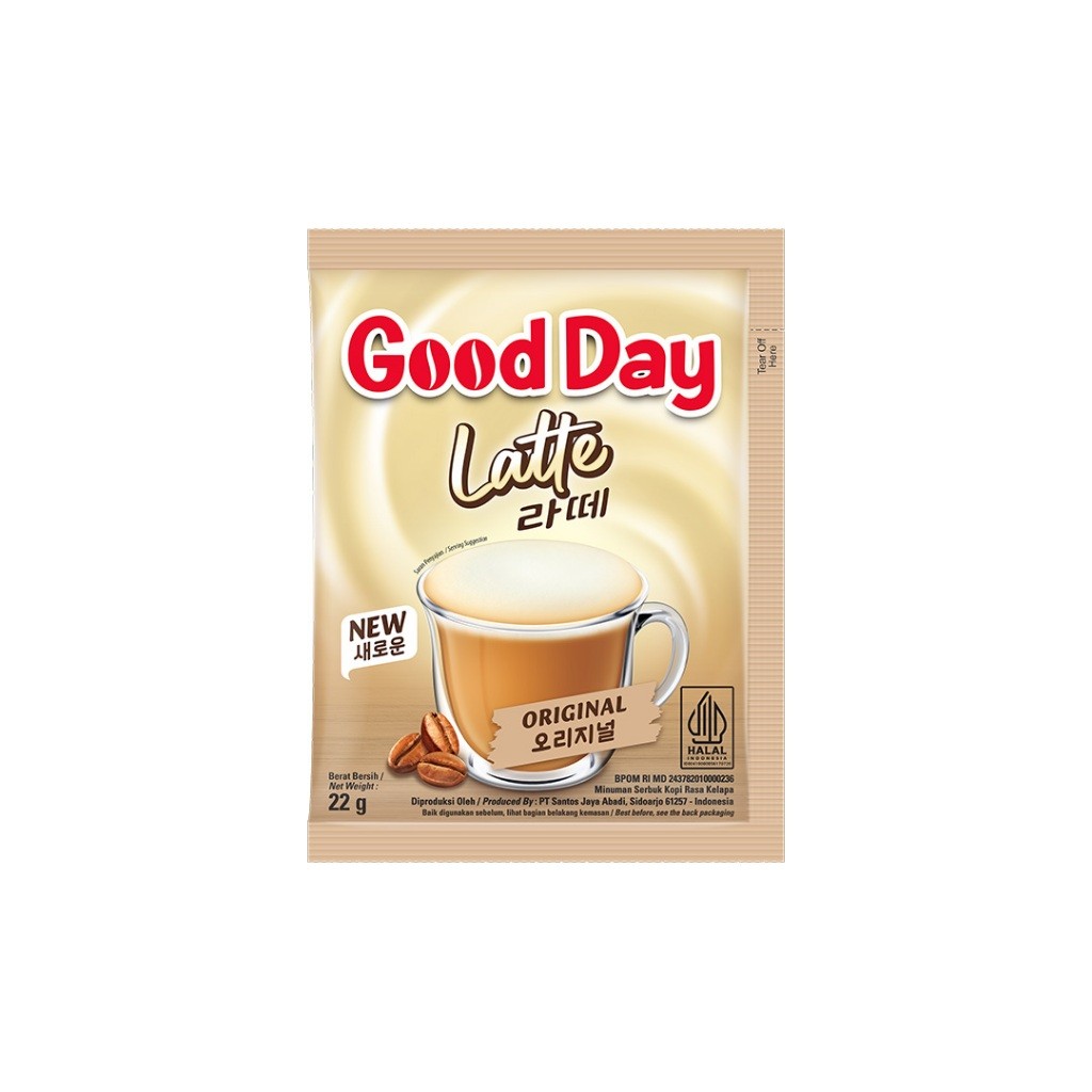 

JAMIN MURAH !!!Good Day Latte Original(BISA LANGSUNG ORDER)