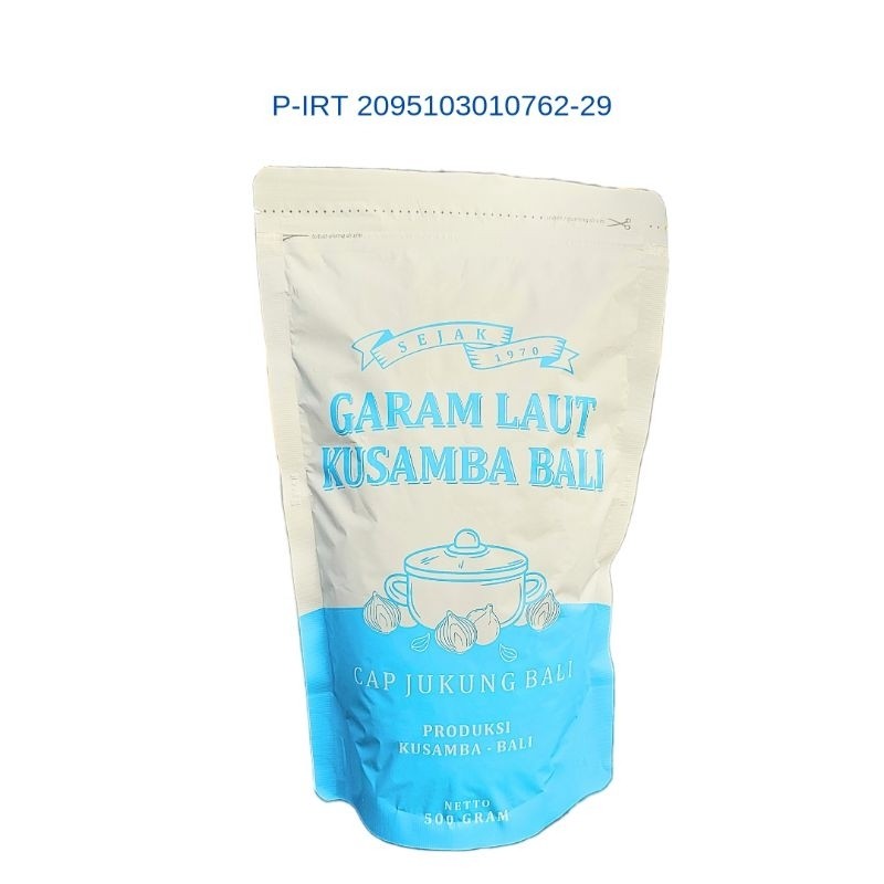 

Garam Laut Kusamba Bali 500g Cap Jukung Bali Sejak 1970