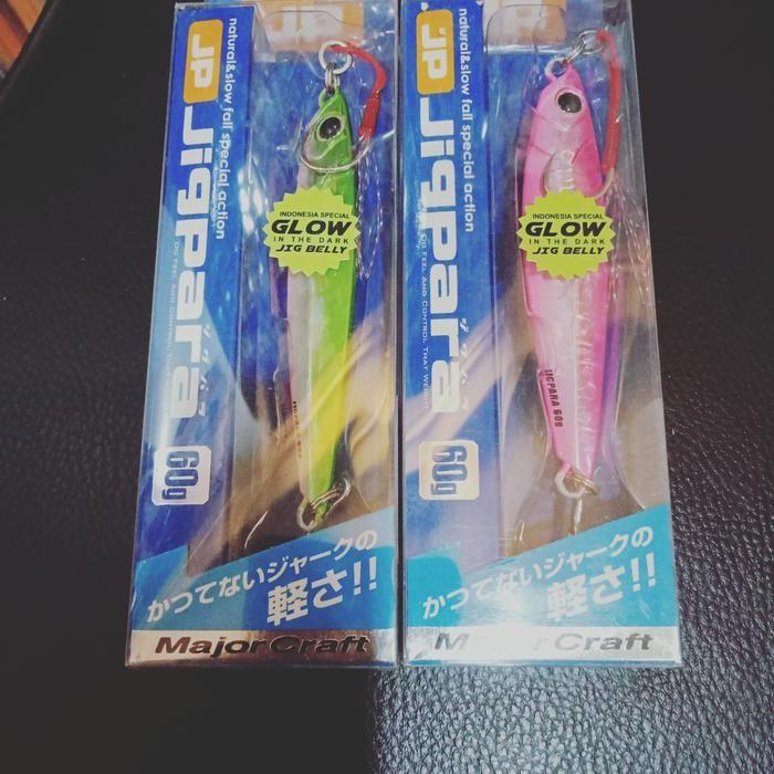 umpan jig major craft jigpara 40gr dan 60gr - 60gr