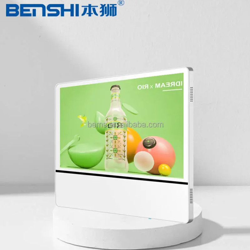 

18.5 inch non-touch indoor horizontal wall mounted elevator digital signage lcd advertising display screen