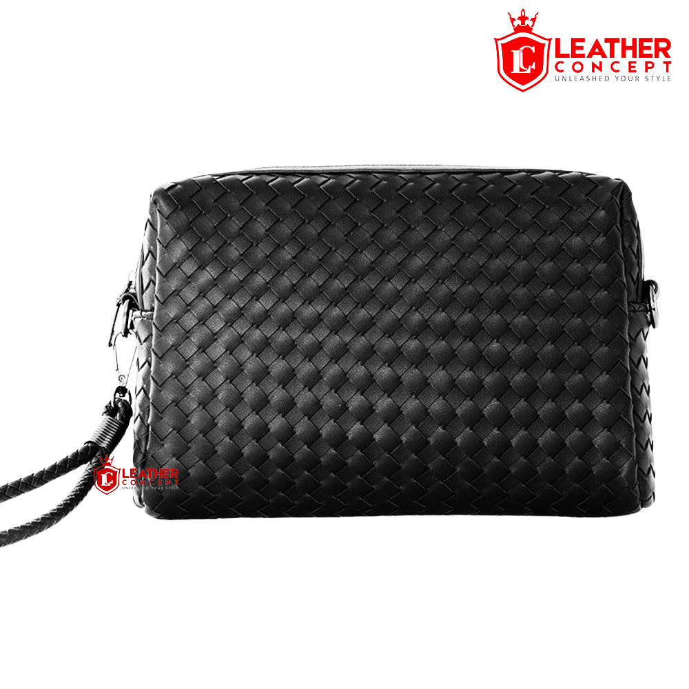 LEATHER BAG Clutch Bag Pria Clutch Kulit Pria Tas Tangan Pria Tas Kulit LOWINSKIE