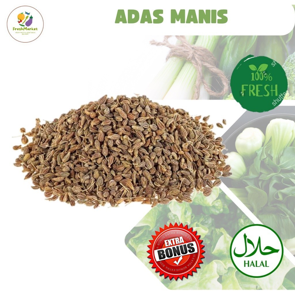 

Adas Biji Per 5 Gram Sayurinstant
