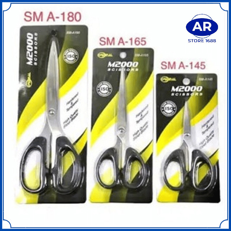 

AR GROSIR - gunting m 2000 stainless besi kecil sedang besar