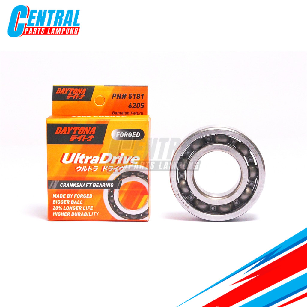 Bearing As Kruk 6205 Daytona Pnp Rx King - Bearing Crankshat Forged C3 Hi-Speed Bearing Kruk As