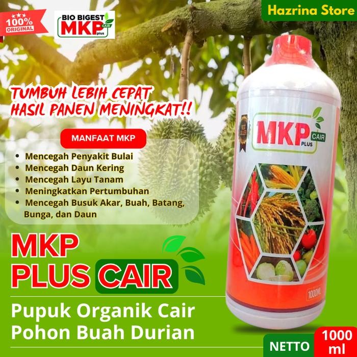 Pupuk Organik Cair Durian MKP BIO BIGEST Booster Buah & Anti Rontok Bunga
