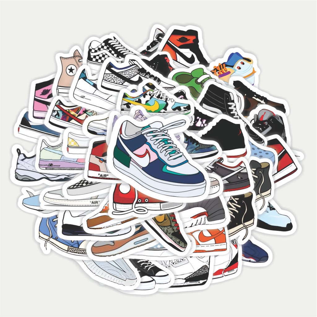 

Sticker Pack Stiker Famous Shoes [Sepatu Terkenal] | Sticker TUMBLR | Stiker LAPTOP KOPER HELM