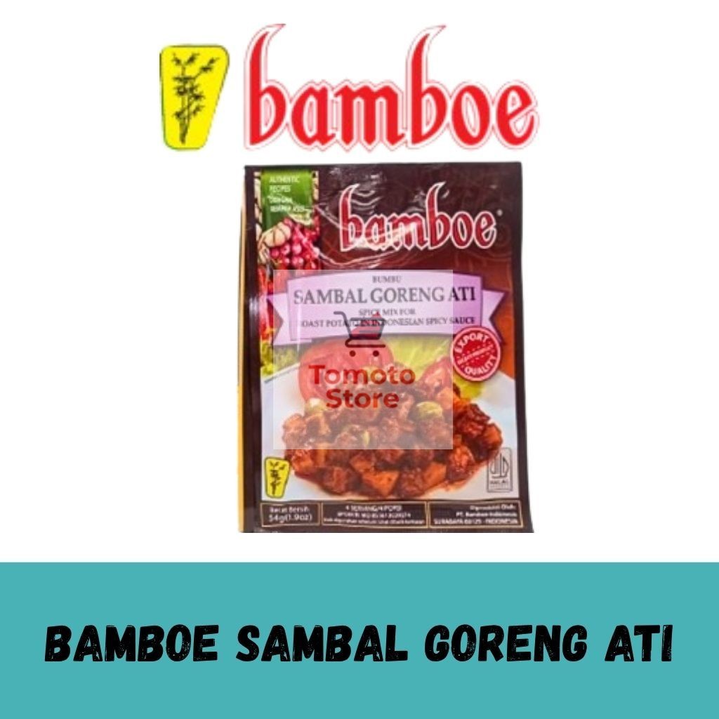 

✨ TOMOTOSTORE ✨ BAMBOE Bumbu Sambal Goreng Ati