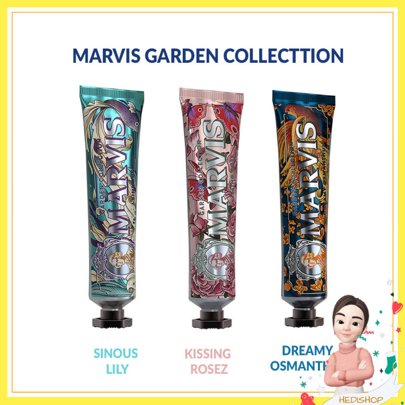 

wellcome serbu MARVIS Toothpaste Garden Collection 75Ml / Pasta Gigi Marvis Garden Collection 75ml happy shopping