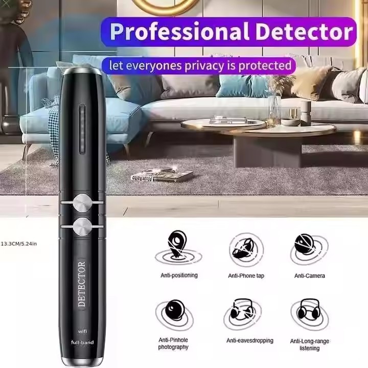Hidden Cam Anti Spy Camera Detector Pen Bug Gadget Wireless RF Signal Finder Audio Spy Gadgets Wirel