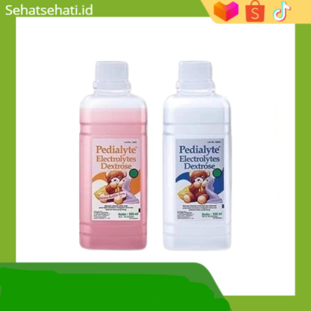 Pedialyte BUBBLE GUM SYRUP 500 ML / Pedialyte Electrolytes Dextrose 500 ML  untuk mencegah dehidrasi
