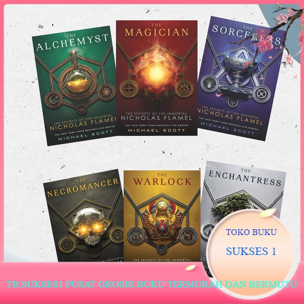 (Eng) The Secrets of the Immortal Nicholas Flamel (Alchemyst, Magician, Sorceress, Necromancer)