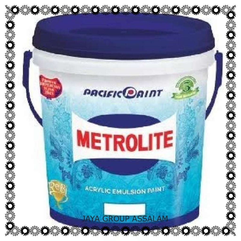 cat metrolite putih kebiruan 5kg
