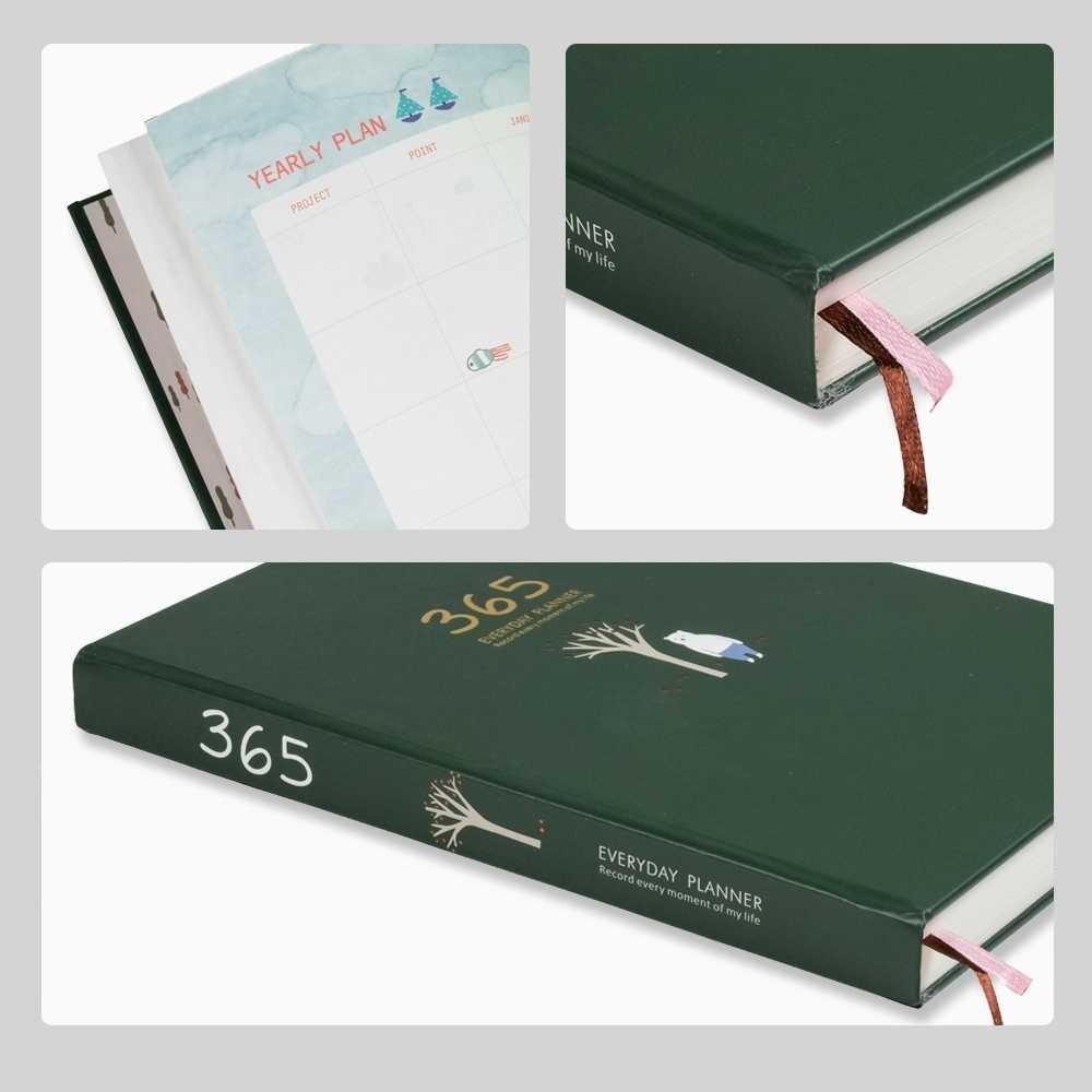 

EZSHOPPING DingDongTu Buku Diary 365 Hari Daily Journal Hard Cover 128 Lembar - DDT-4083| BISA COD |