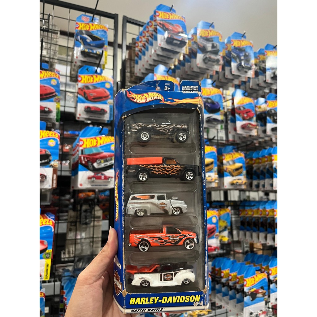 Hot Wheels Harley Davidson 5 Pack Giftpack Hotwheels