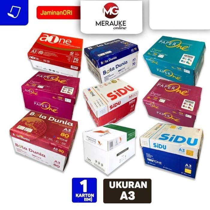 

Kertas HVS A3 PER KARTON Merauke Online