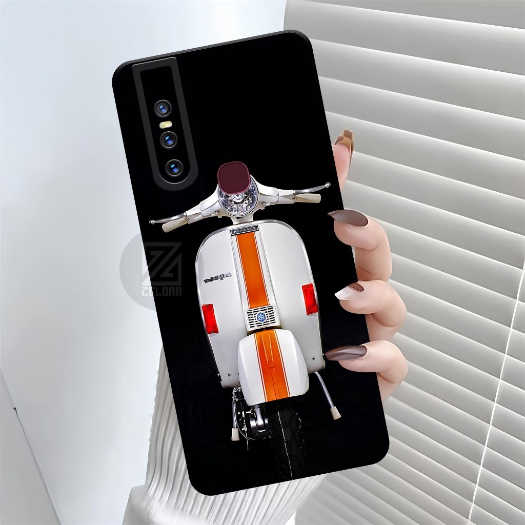Kesing Vivo V15 Zelora Fashion Case Vespa Softcase Vivo V15 Casing Vivo V15 Aksesoris Hp Pro Camera 