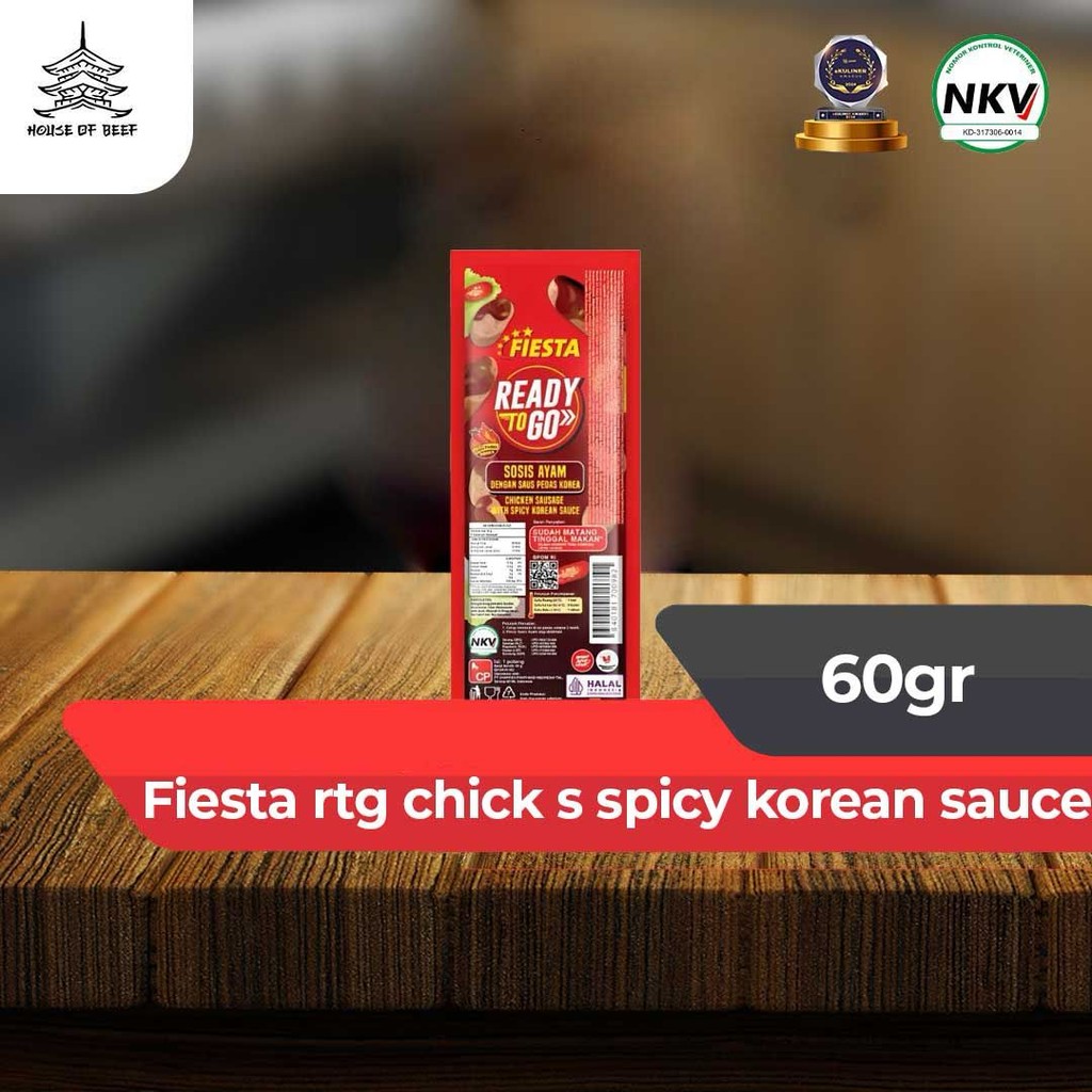 

fiesta rtg chick s spicy korean sauce 60gr