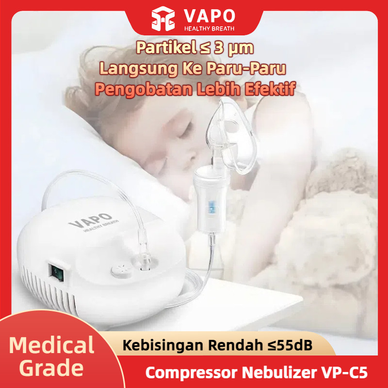 Compressor Nebulizer VP-C5 nebulizer portable uap alat nebulizer anak alat uap sesak nafas asma nebu