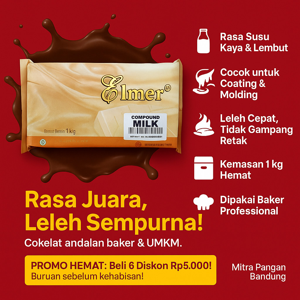 

ELMER Chocolate Compound Milk 1 kg