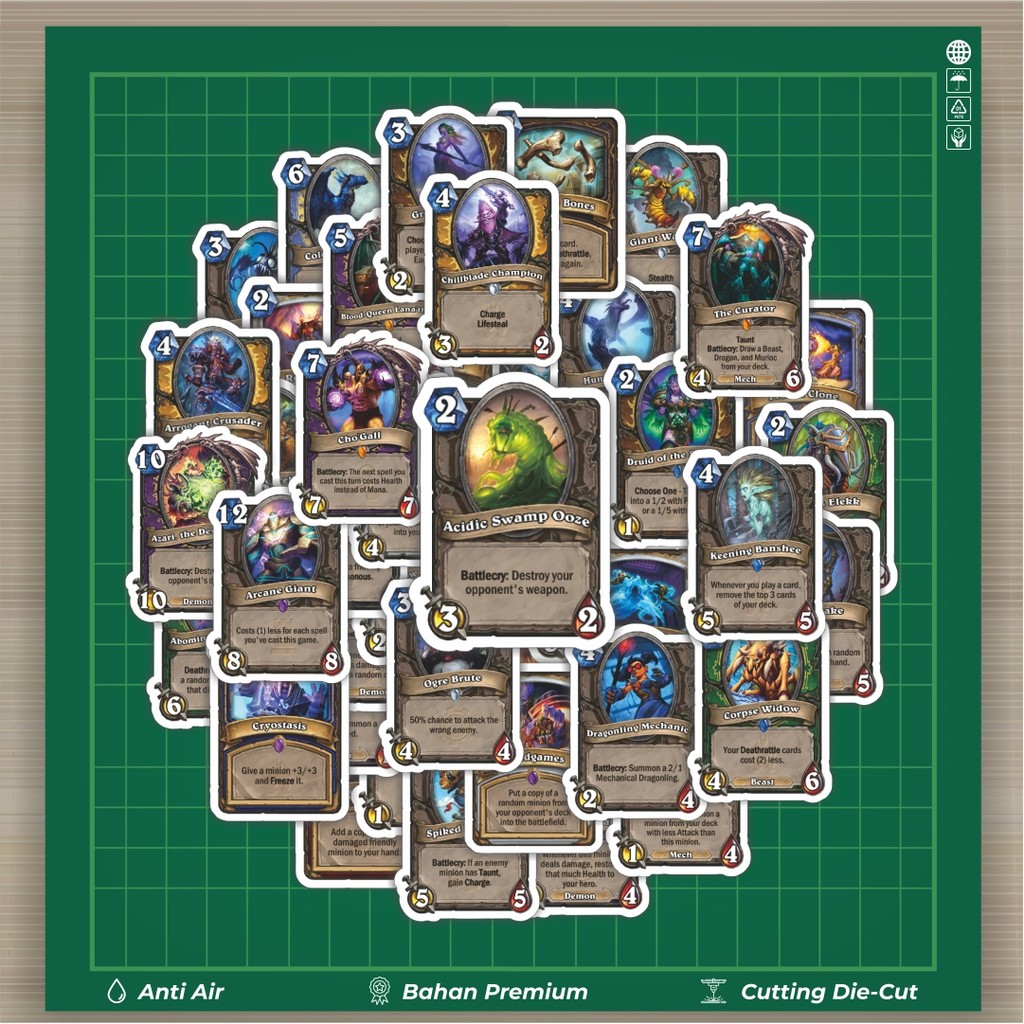 

HOT 50 PCS STIKER Stiker Video Game Series Knights Of The Frozen Throne Stiker Fashion Cars Decal Dingin Kartu Album Custom Vinyl Anti Air- Sticker Aesthetic Buku Journal Koper Casing HP Tablet Laptop Helm Motor Botol Minum