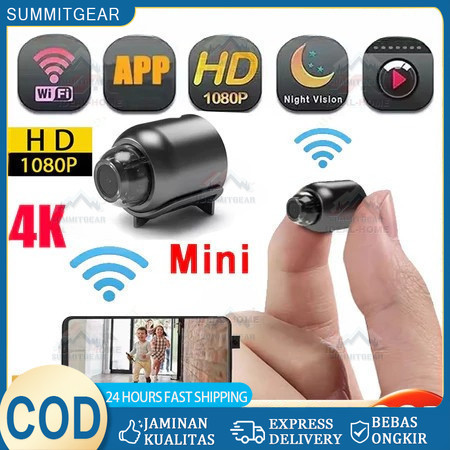 Pemotretan sudut super lebar CAMERA MINI WIFI HIDDEN CAMERA Pemotretan 4K HD CAMERA WIFI MINI HIDDEN