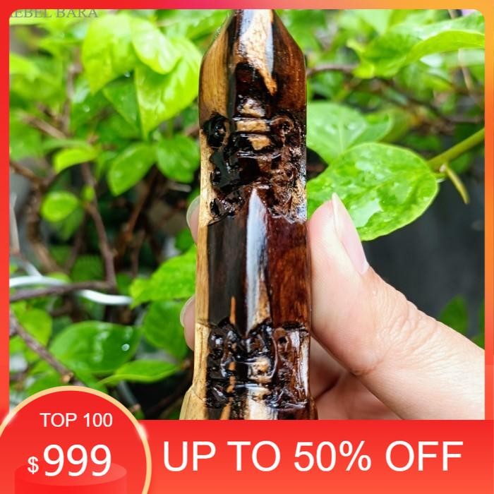 Deder atau gagang pakem yogya keris kayu timoho pelet 2 antik mcw34