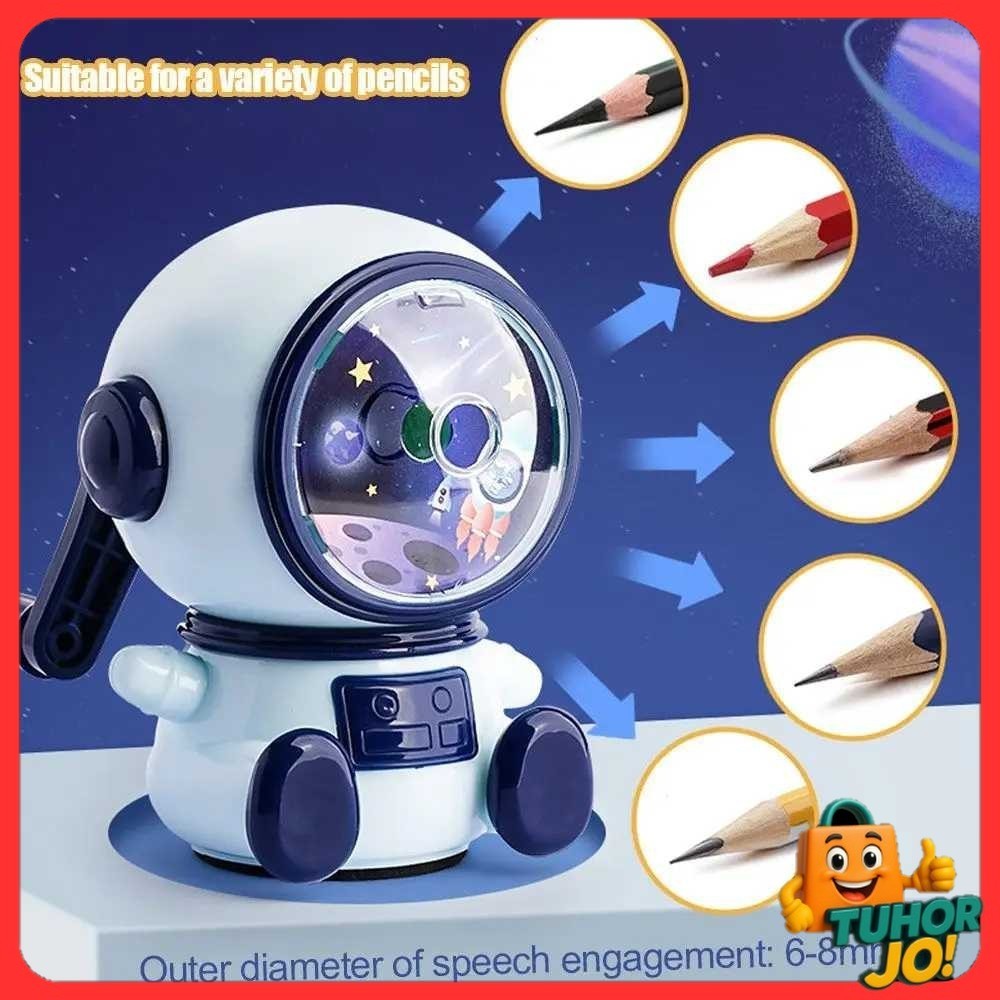 

Rautan Pensil Manual Pencil Sharpener Mini Astronaut - 18117
