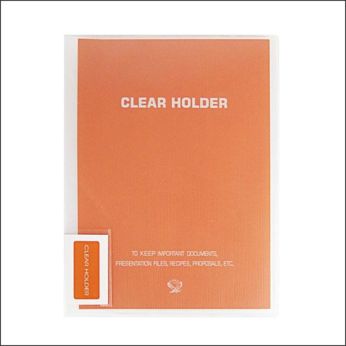 

EAGLE FILES Clear Holder Transparan F4 (FOLIO) 20 Pocket / Map Dokumen / Dokumen Keeper / Display Book / Document Keeper - BLUE