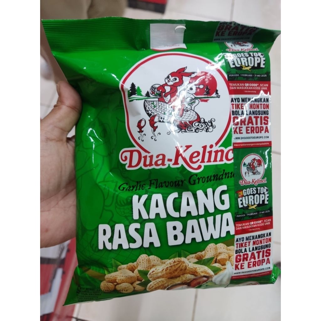 

dua kelinci kacang kulit 180 gr