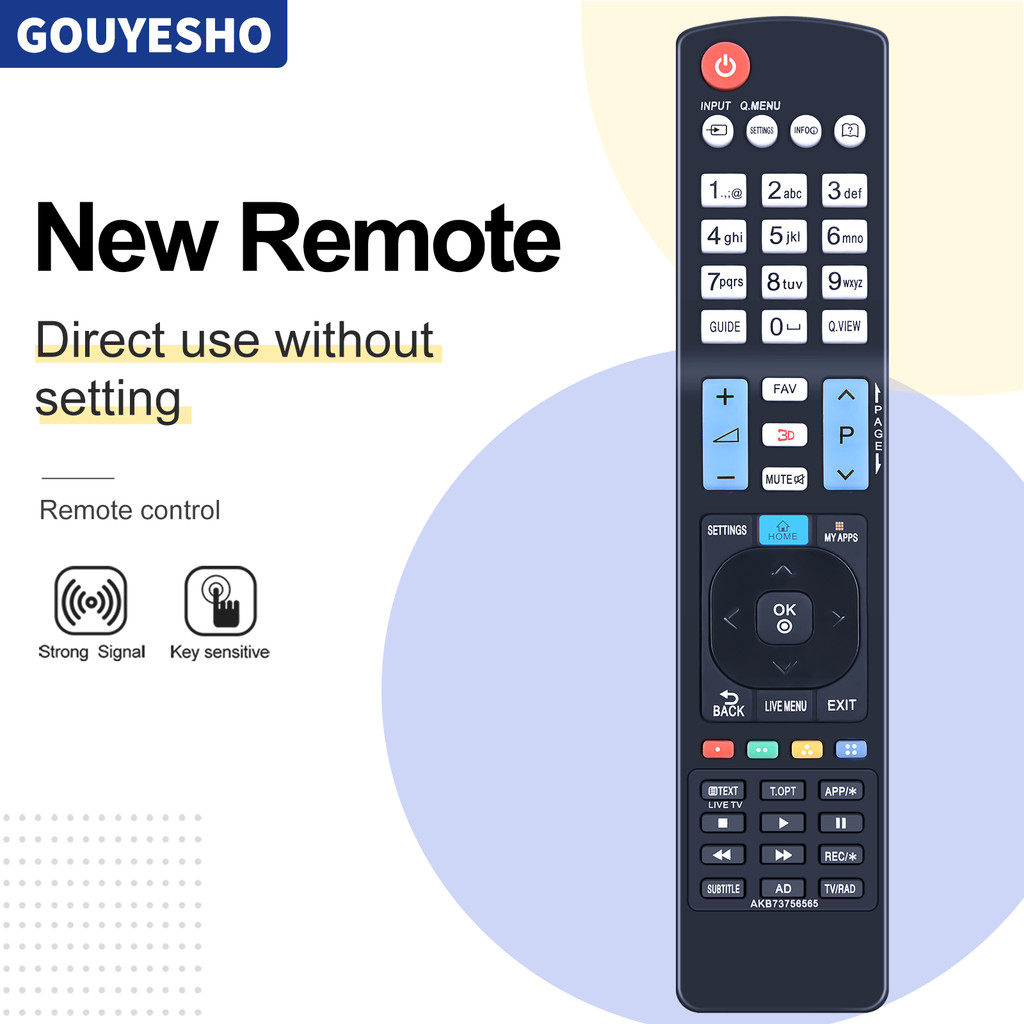 New AKB73756565 Remote Control For Smart TV 42LB650V 50LB650V 60LB650V