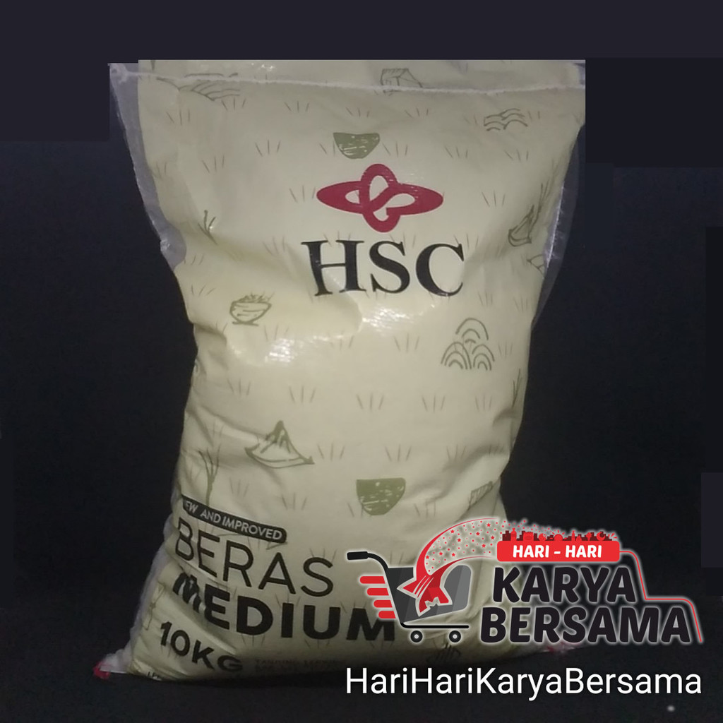 

BAHAN MAKANAN POKOK BERAS HSC MEDIUM 10KG