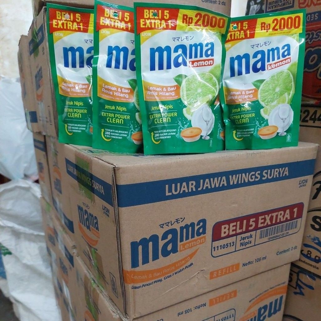 

MAMA LEMON 2.000 1Dus [KARTON] / Mama Lemon Jeruk Nipis 105ml