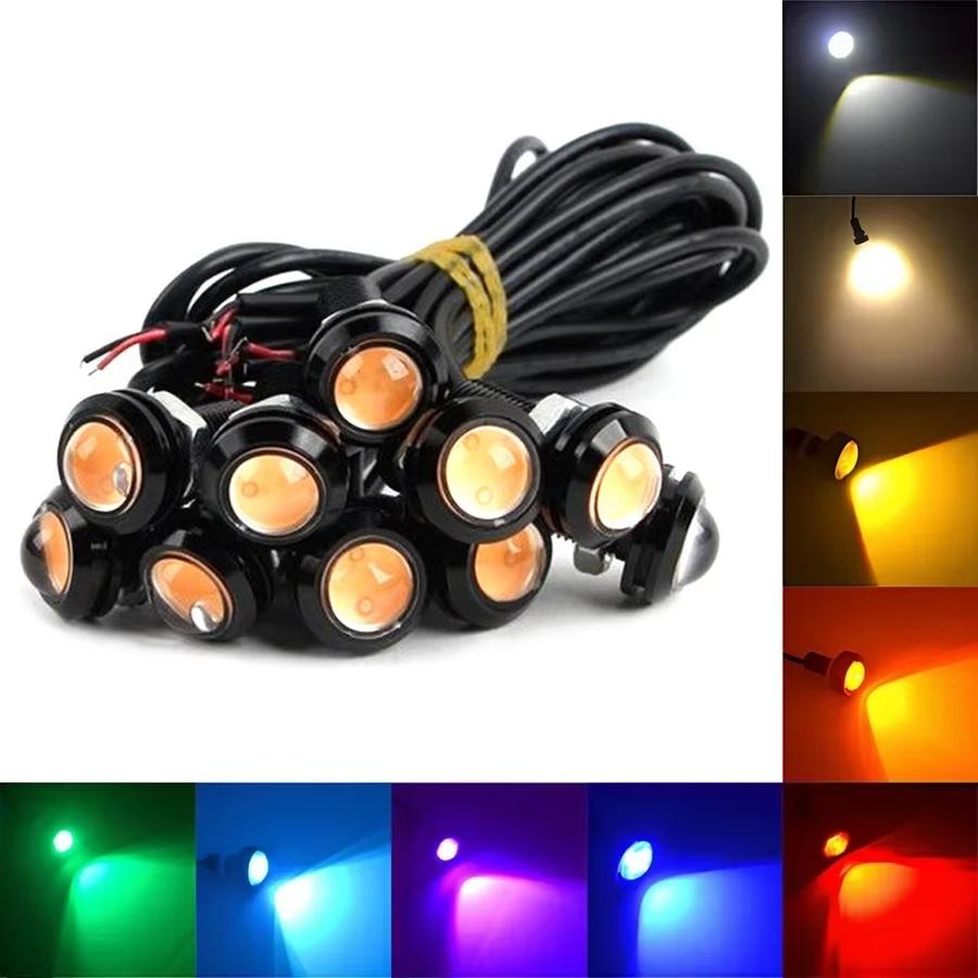 Led Eagle eye 12V Lampu LED Mata Elang 12V Lampu 12V untuk motor dan Mobil Lampu mata elang 12V Warn