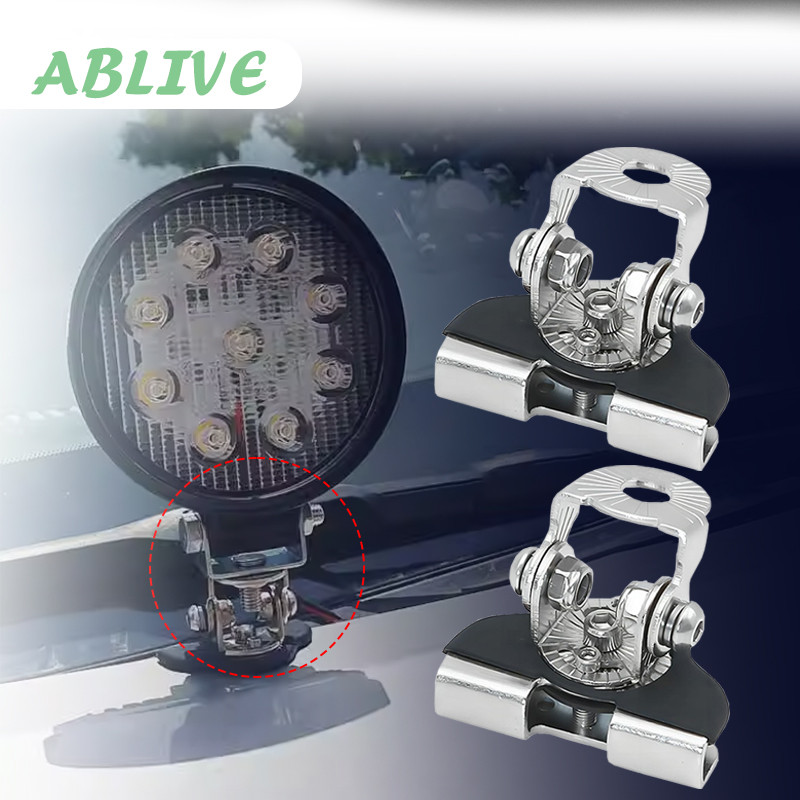 Braket Lampu Led Tembak Dudukan Braket Lampu Kerja Led Mobil Universal Braket Lampu Sorot Kap Mesin