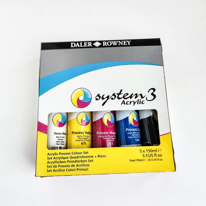 

Daler Rowney System 3 Acrylic Sets | Cat Akrilik - 8X59 Selection