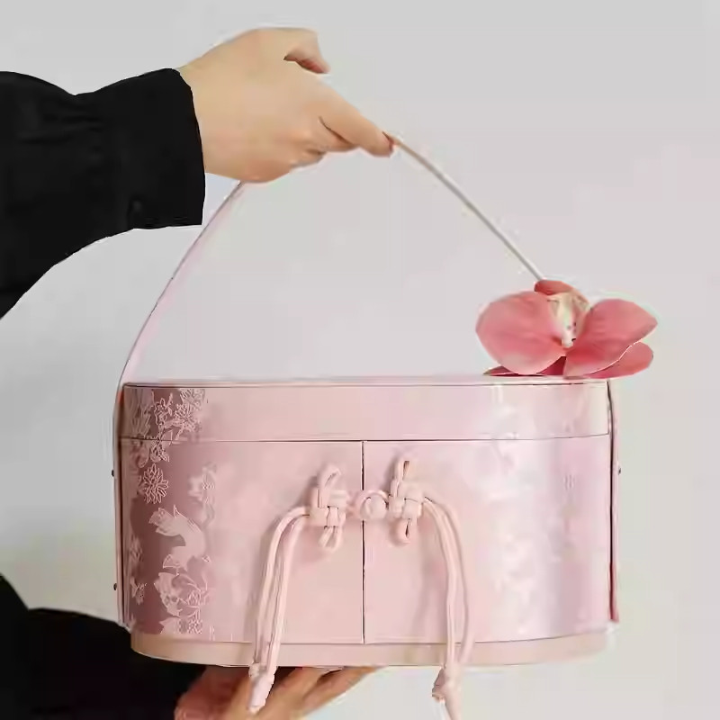 

Souvenir Box Chinese Wedding Bridesmaid Female Large Gift Birthday Gift Premium Packaging Box