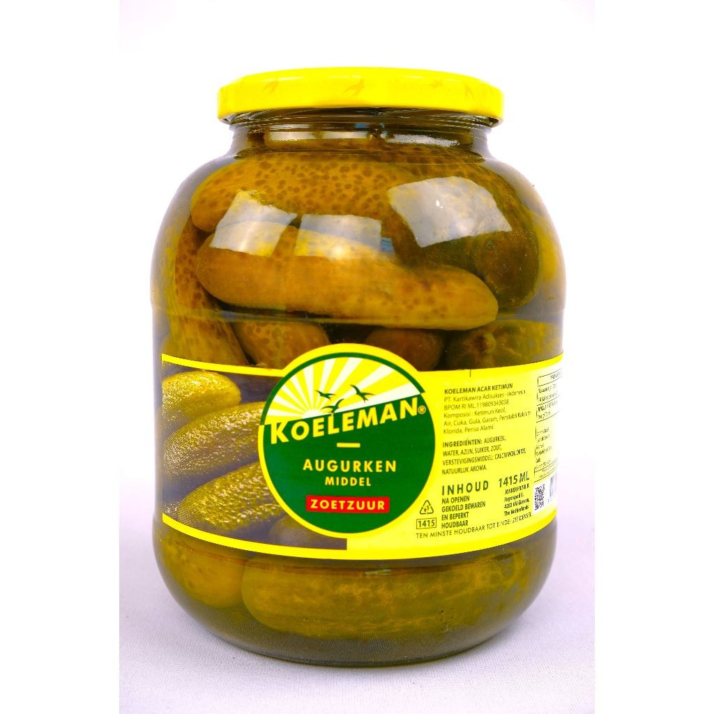 

Acar Mentimun / Dill Gerkins / Dill Gerkins Pickles Koeleman 1.415ml