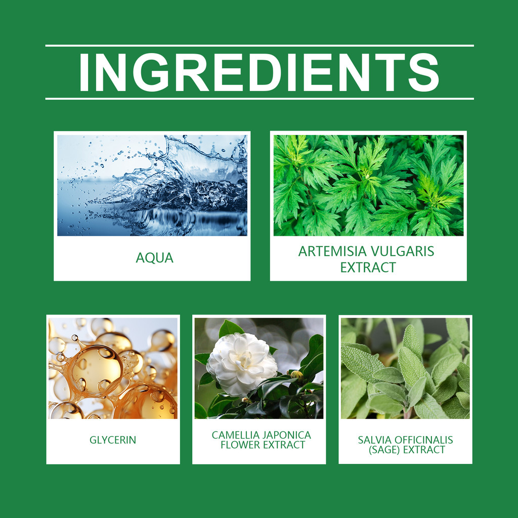 

OUHOE Pembersih Wajah Mugwort Melembapkan Melembutkan Pembersihan Mendalam Penyeimbang Pori Kontrol Minyak Pembersih Wajah Menutrisi